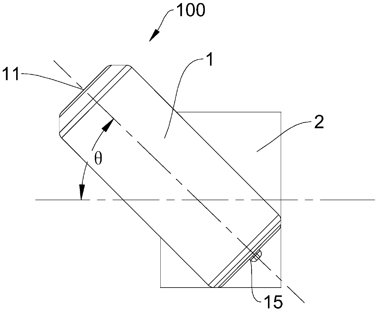 Laser guider for ultrasonic puncture and guiding device