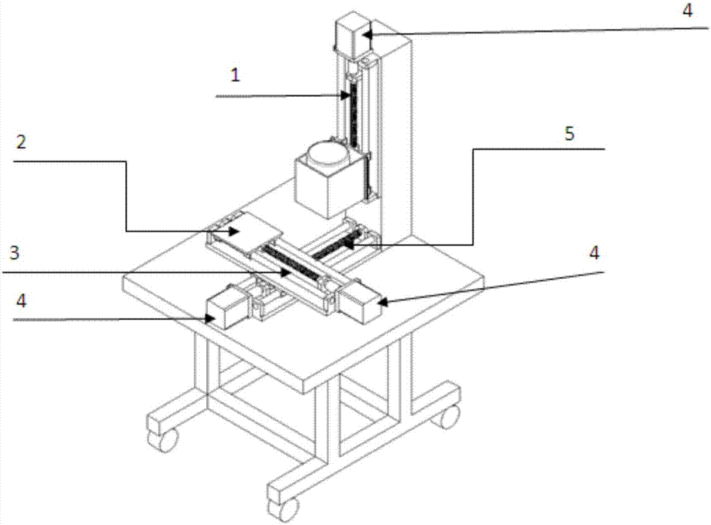 Wireless linear joint type automatic jet printing system