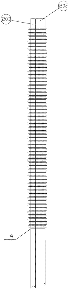 Combing textile process and combing head structure thereof