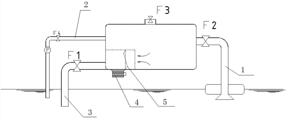 A siphon fish suction device and its working method
