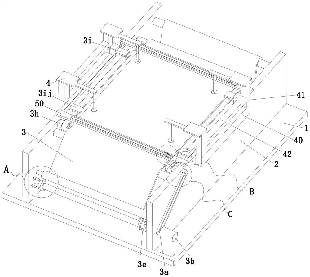 Non-woven fabric environment-friendly hand bag manufacturing and processing system