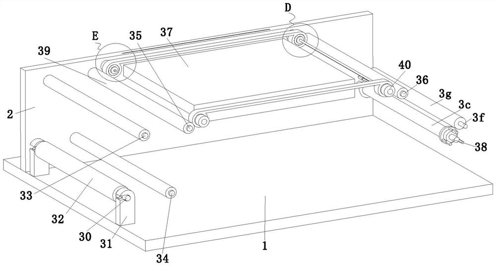 Non-woven fabric environment-friendly hand bag manufacturing and processing system