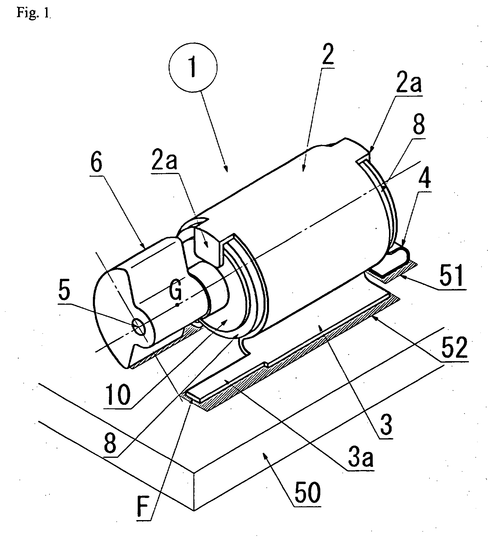 Surface Mount Type Vibration Motor and Fixation Structure