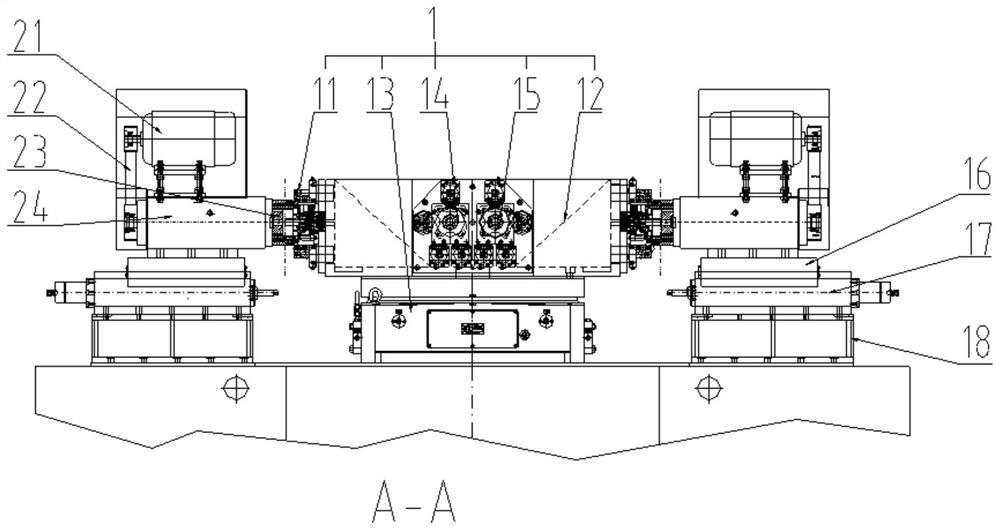 Eight-station crankcase stator combination machining device