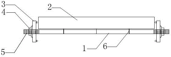 A frame column edge protection angle steel installation correction tool and manufacturing method thereof