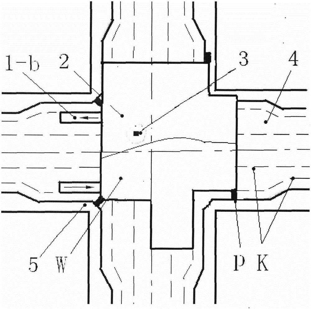 Structure of building or/and site platform located overhead traveling roads and provided with stereo garage