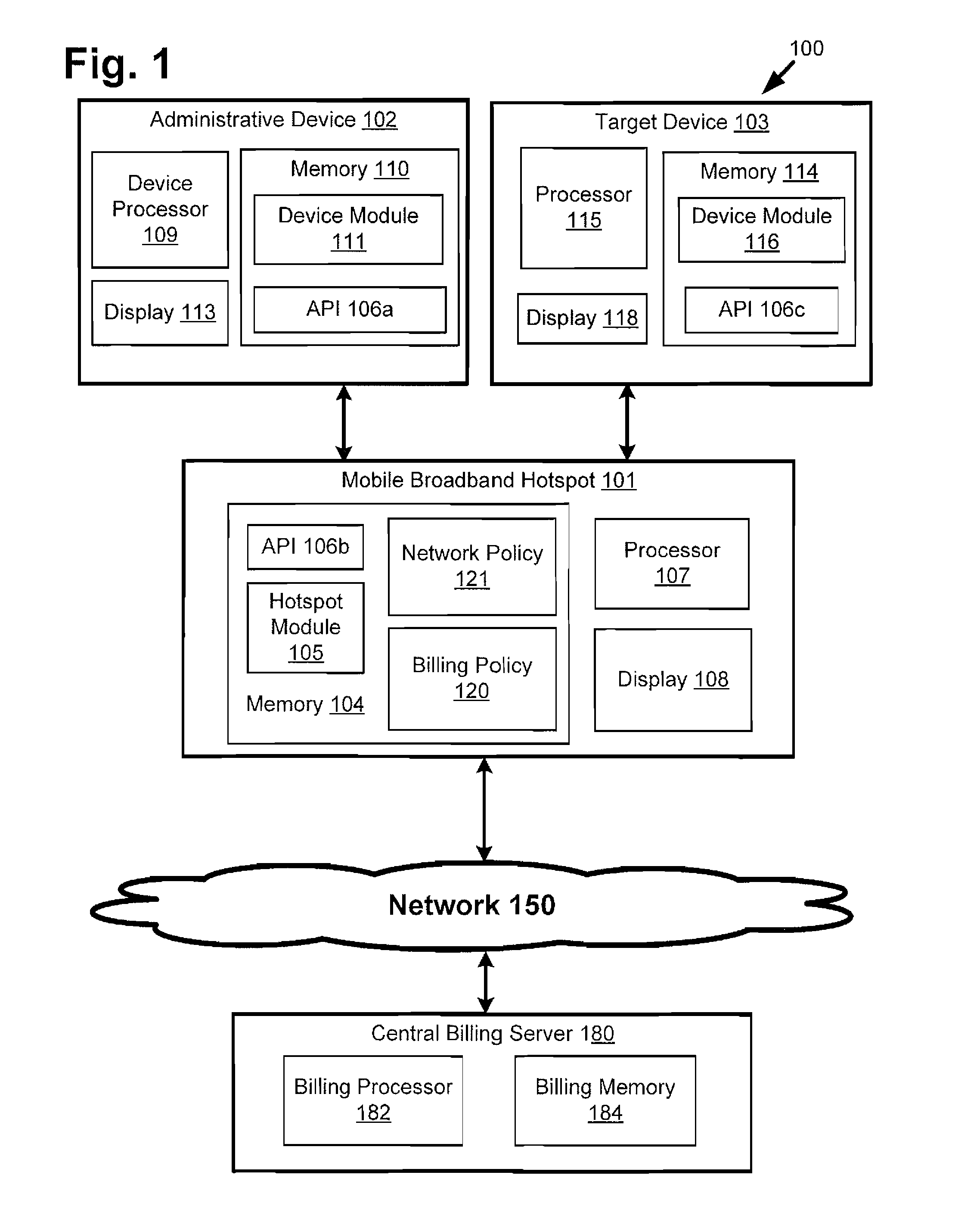 System and Method for Managing Billing for Hotspot Network Access