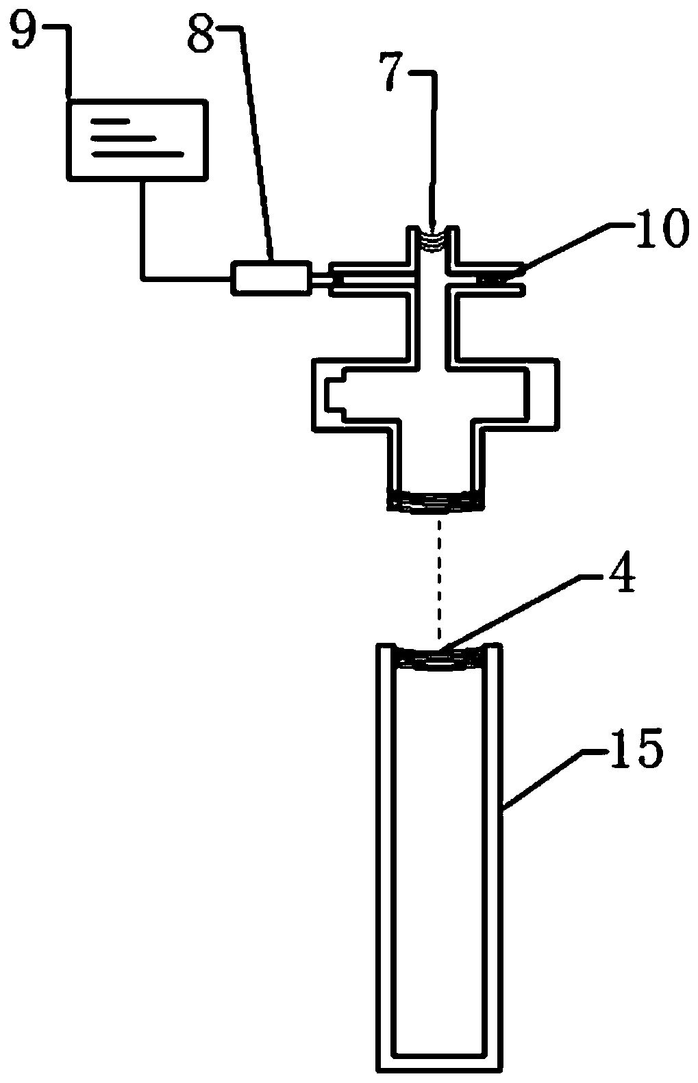 A microwave calorimeter and its calorimetric method for measuring the microwave thermal effect of materials