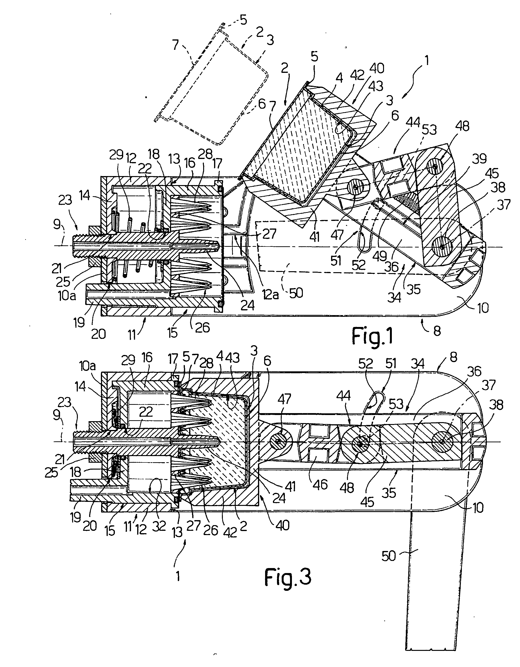 Infusion method and device for making a coffee beverage