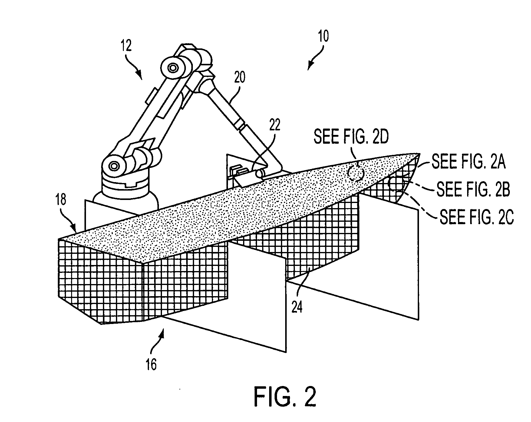 Apparatus and method for making preforms in mold