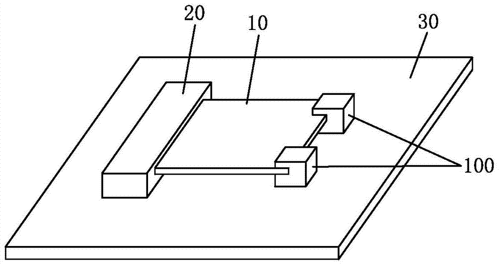 Anti-loose fixing structure for memory