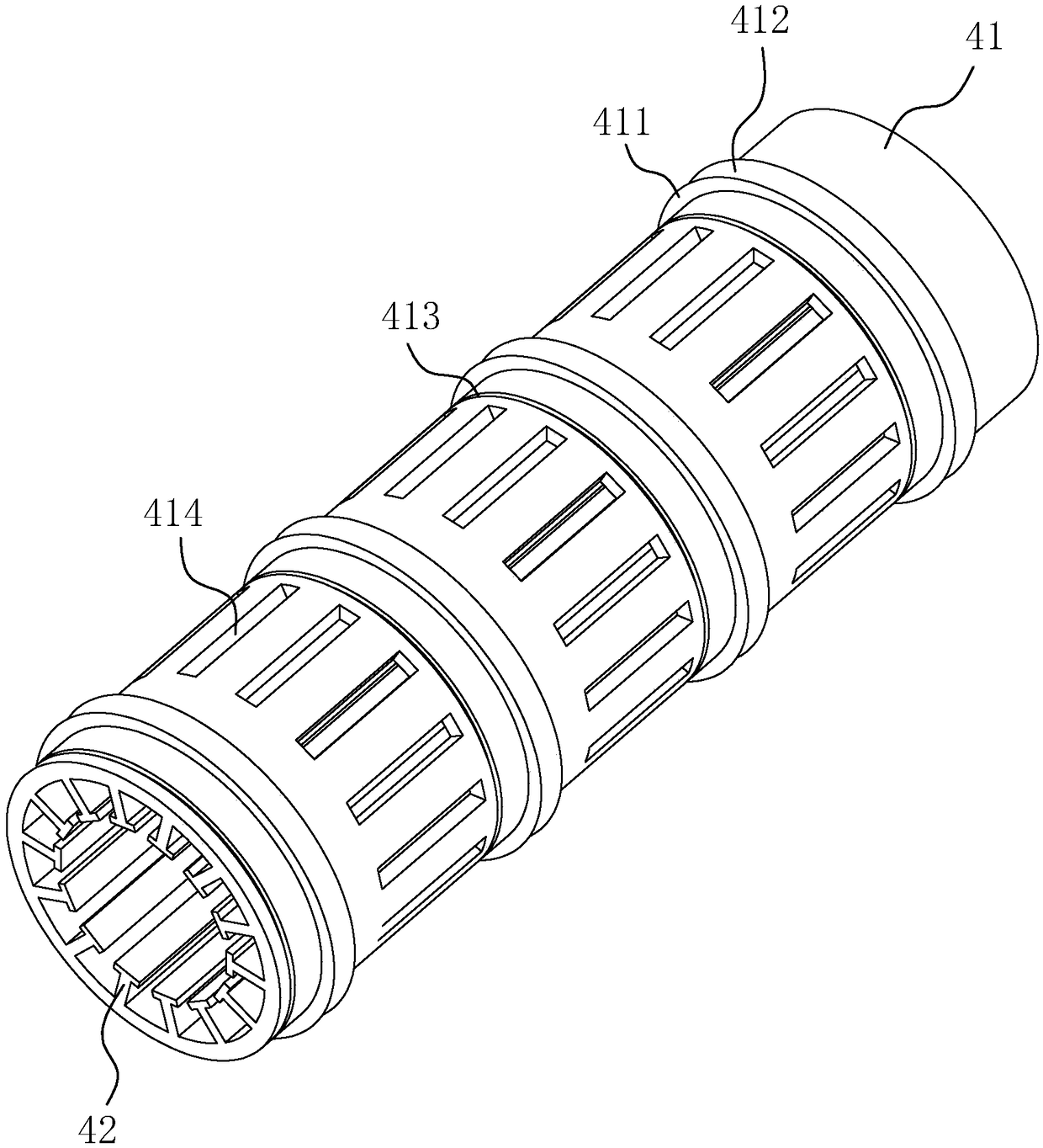 Stable pipeline heat dissipation module