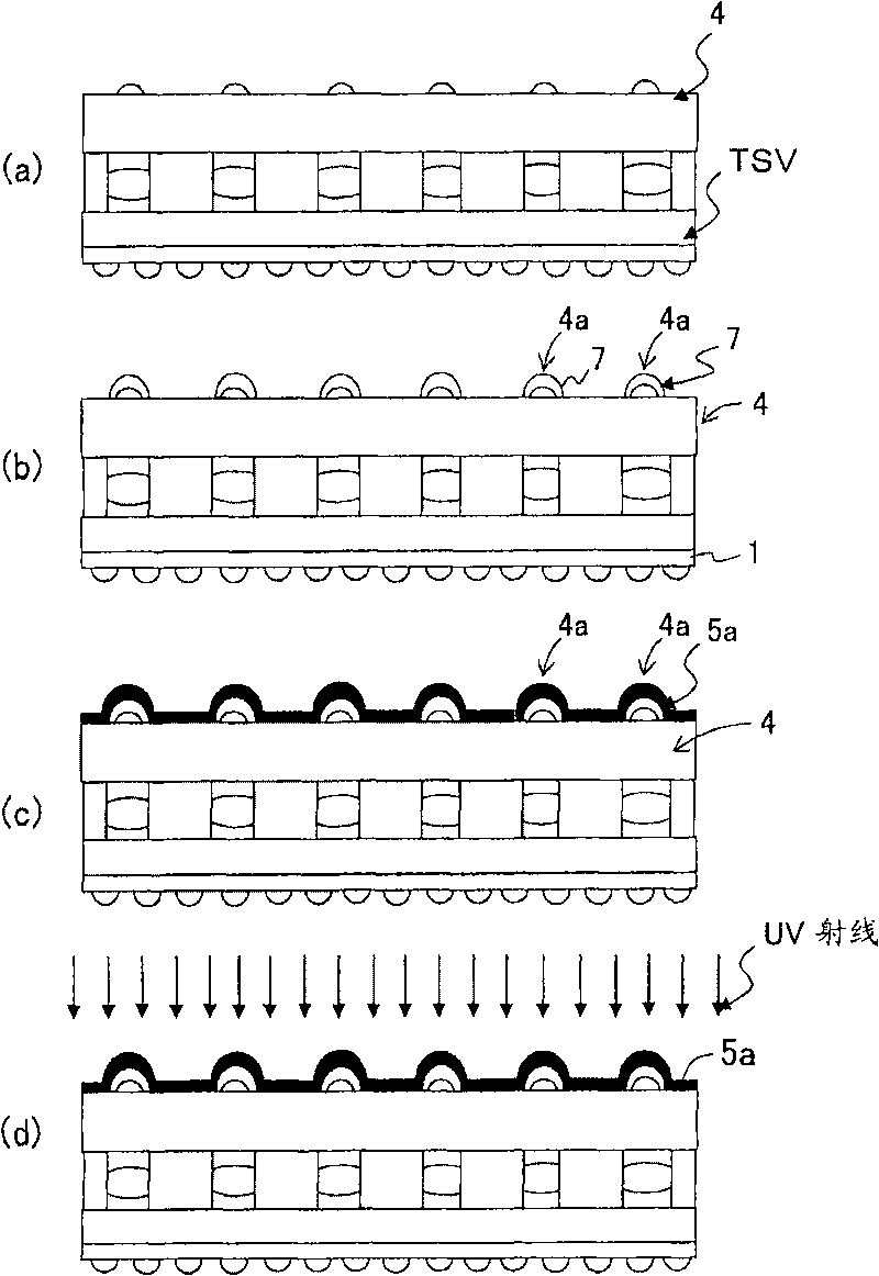 Electronic element wafer module and, optical element wafer module and method for manufacturing same