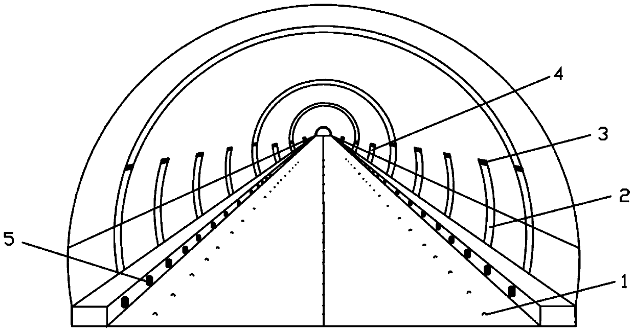 A Design Method of Curve Guidance System for Low-grade Highway Tunnel