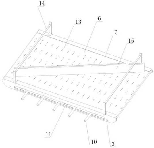 Full-automatic conveying line for shaping and processing chicken steaks