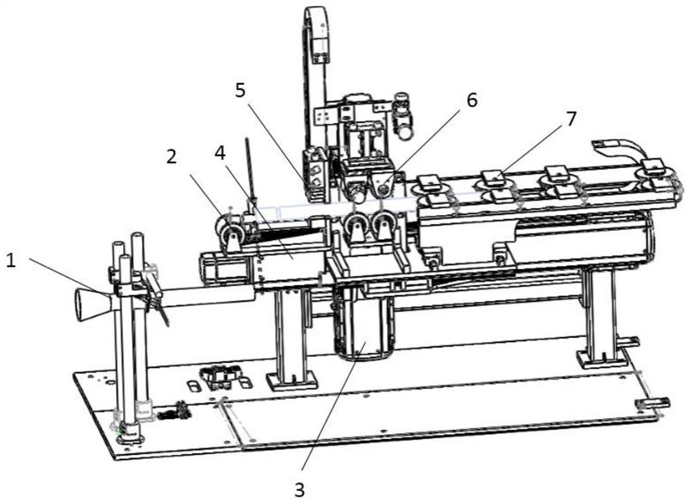 Large-core-diameter wire harness user-defined cutting and rolling equipment