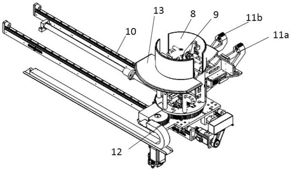 Large-core-diameter wire harness user-defined cutting and rolling equipment