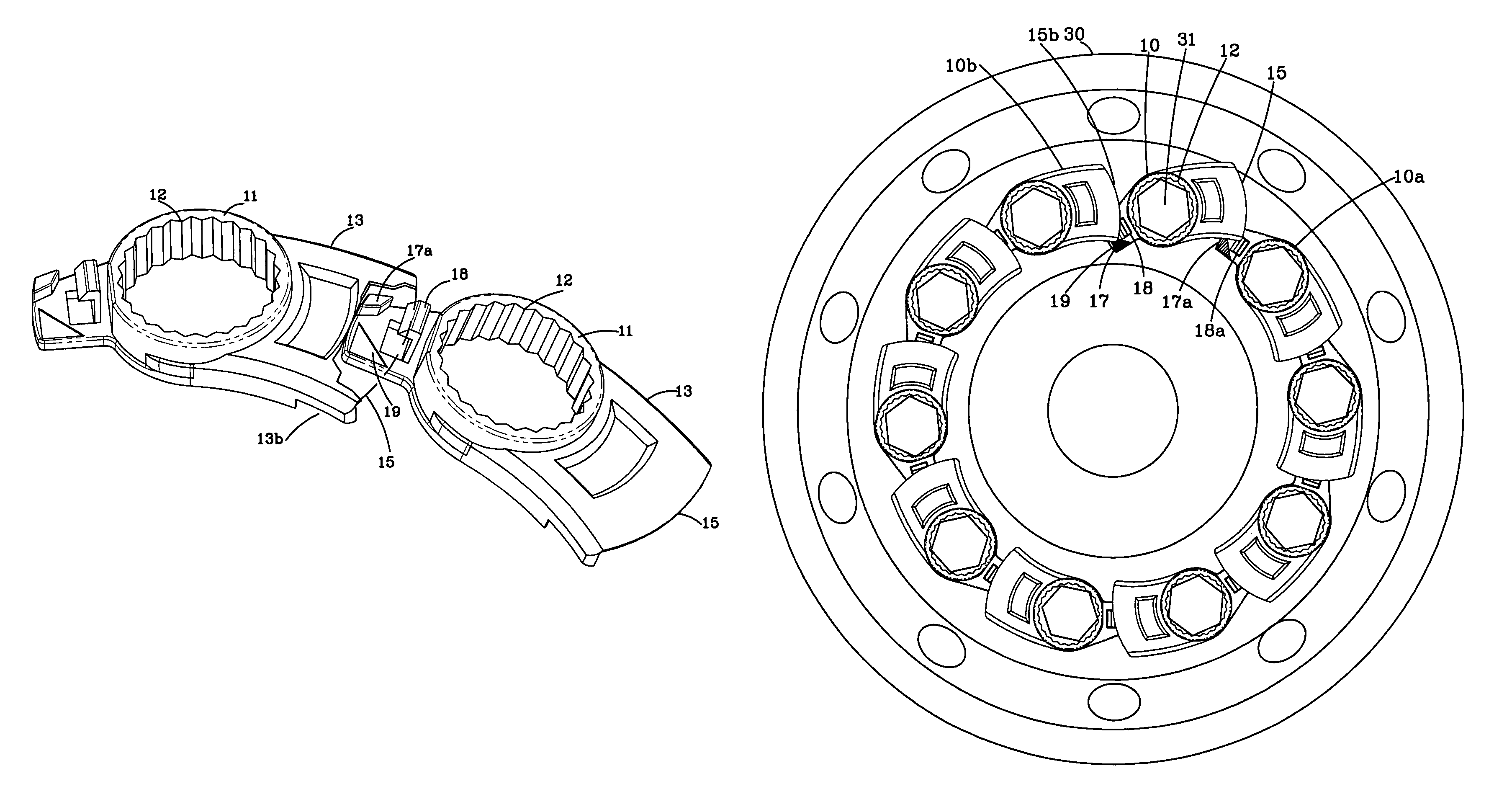 Wheel lug nut management device
