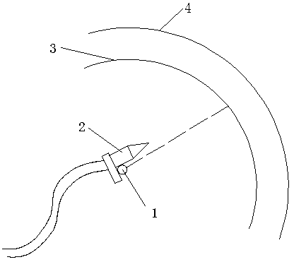 Forming method for anticorrosion layer of inner wall in large tank