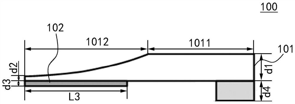 Broadband Vibration Suppression Device Utilizing Acoustic Black Hole Characteristics