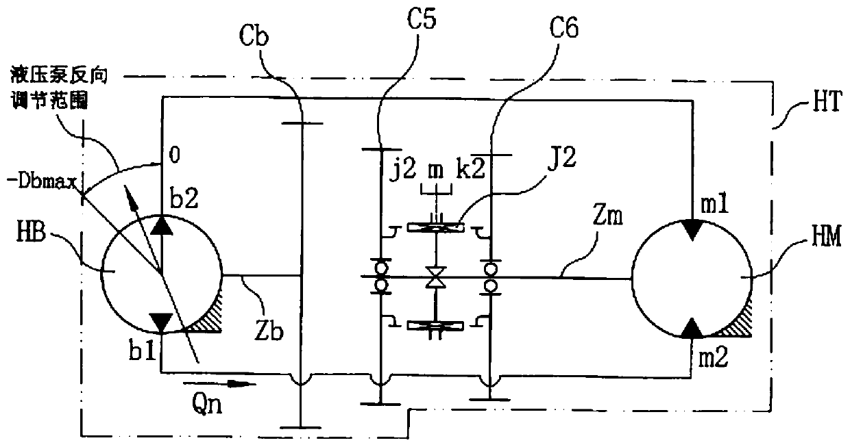 A variable speed transmission device for a vehicle