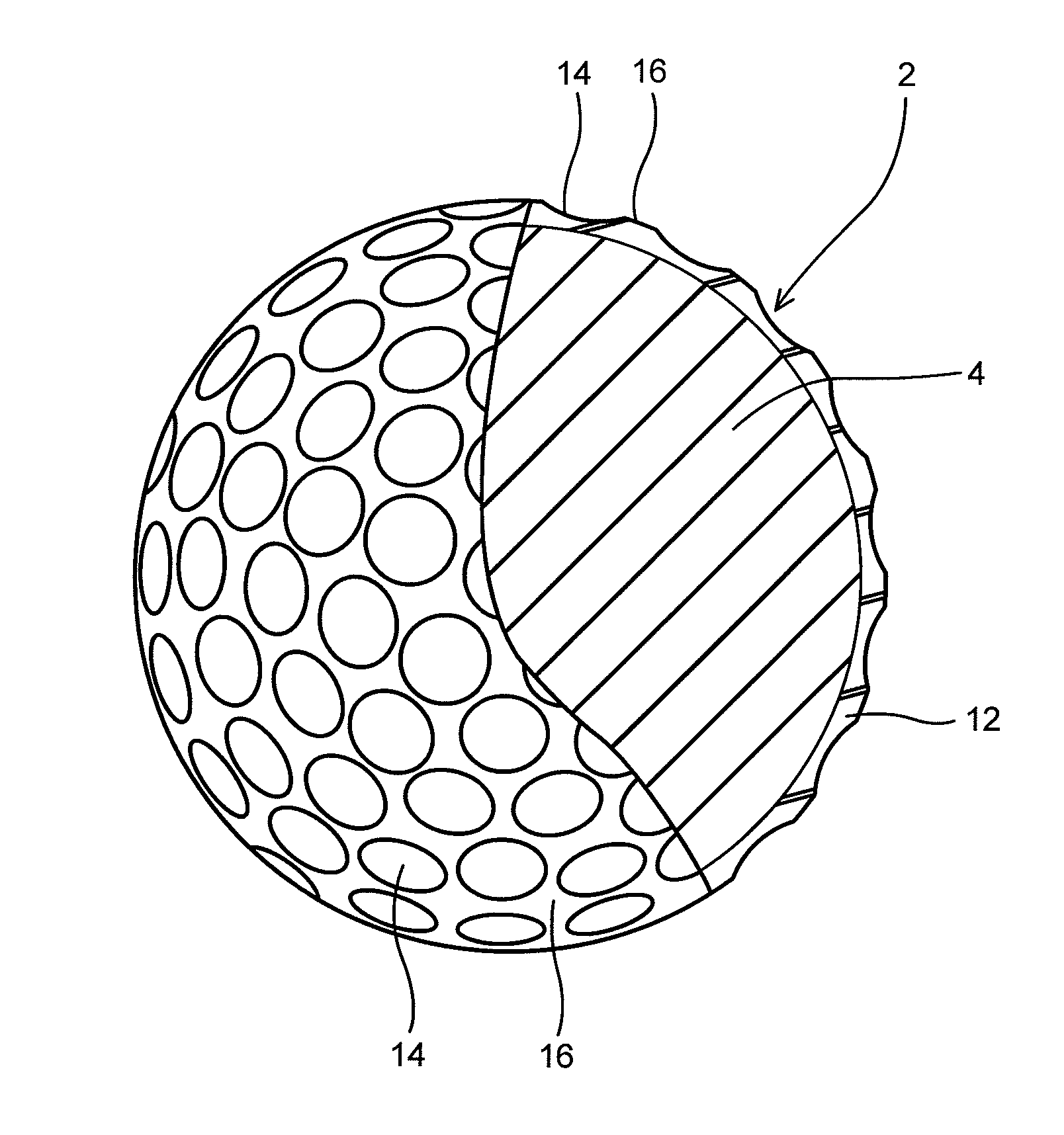 Method for manufacturing a golf ball