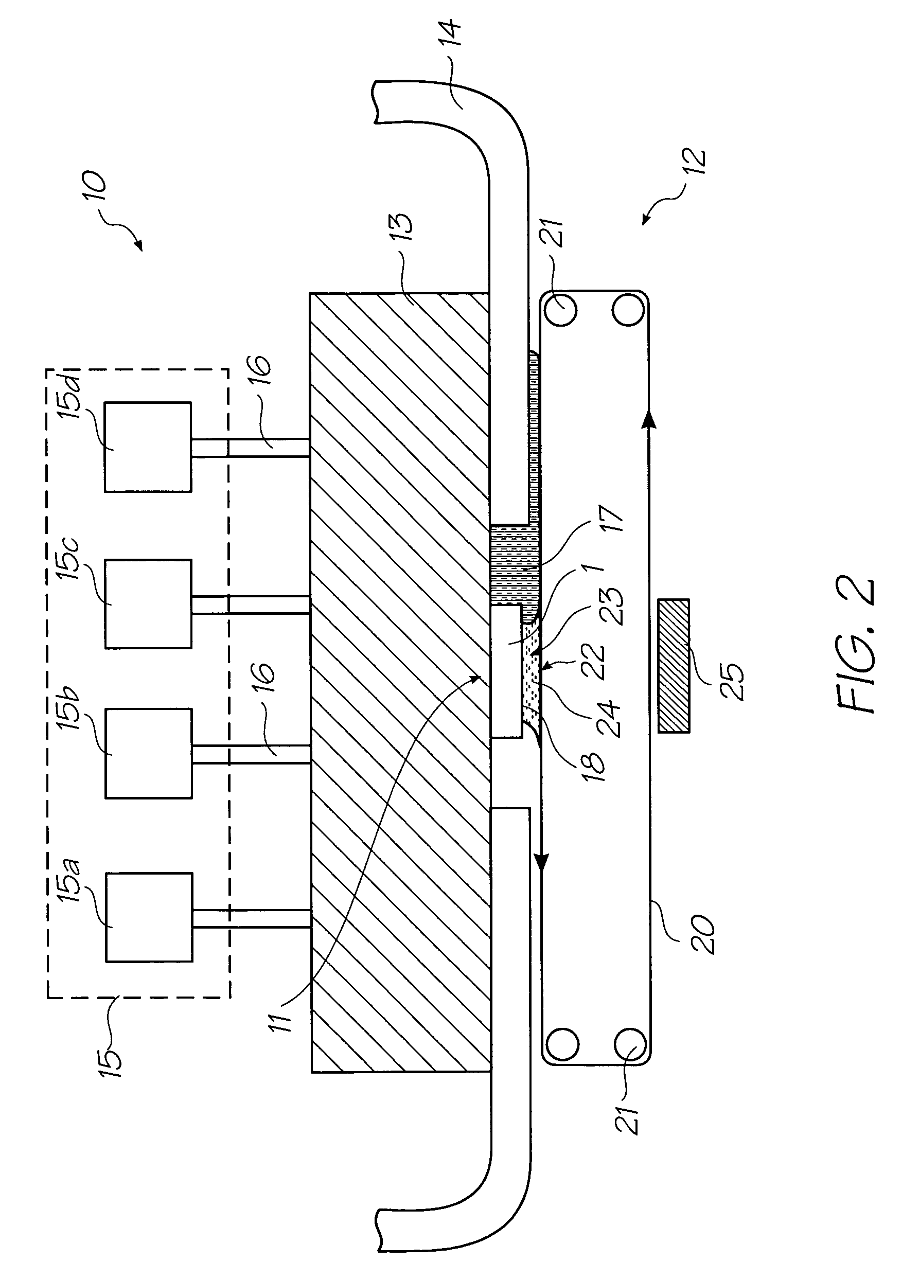 Printhead maintenance assembly with film transport of ink