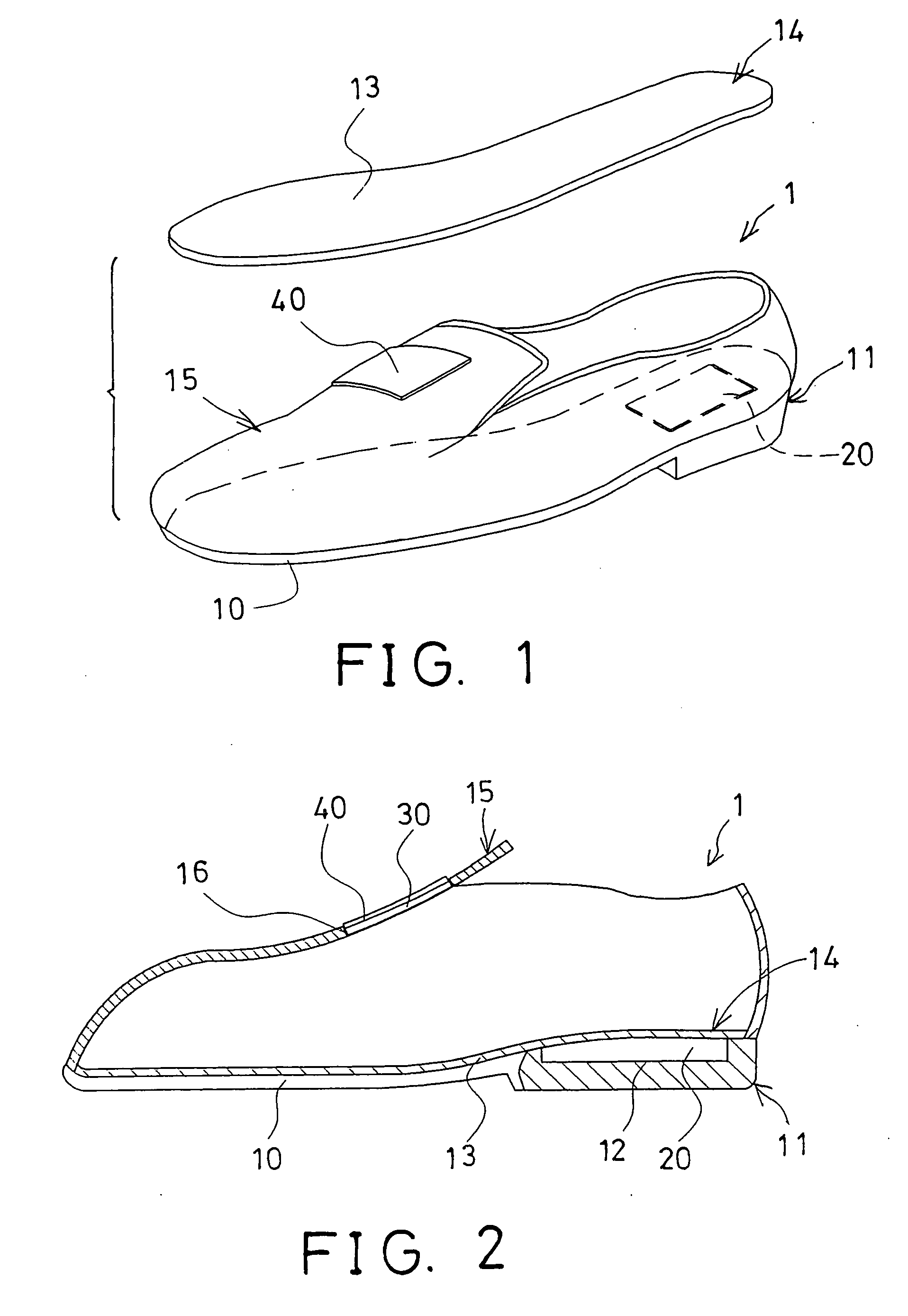 Shoe having physical measuring device