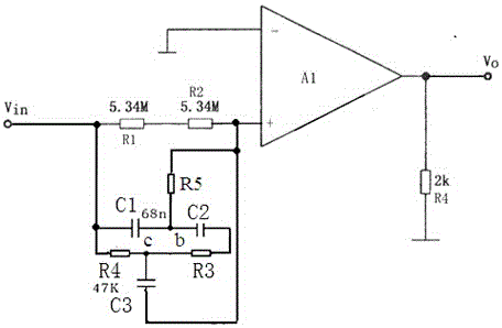 Traffic light display system with filter circuit