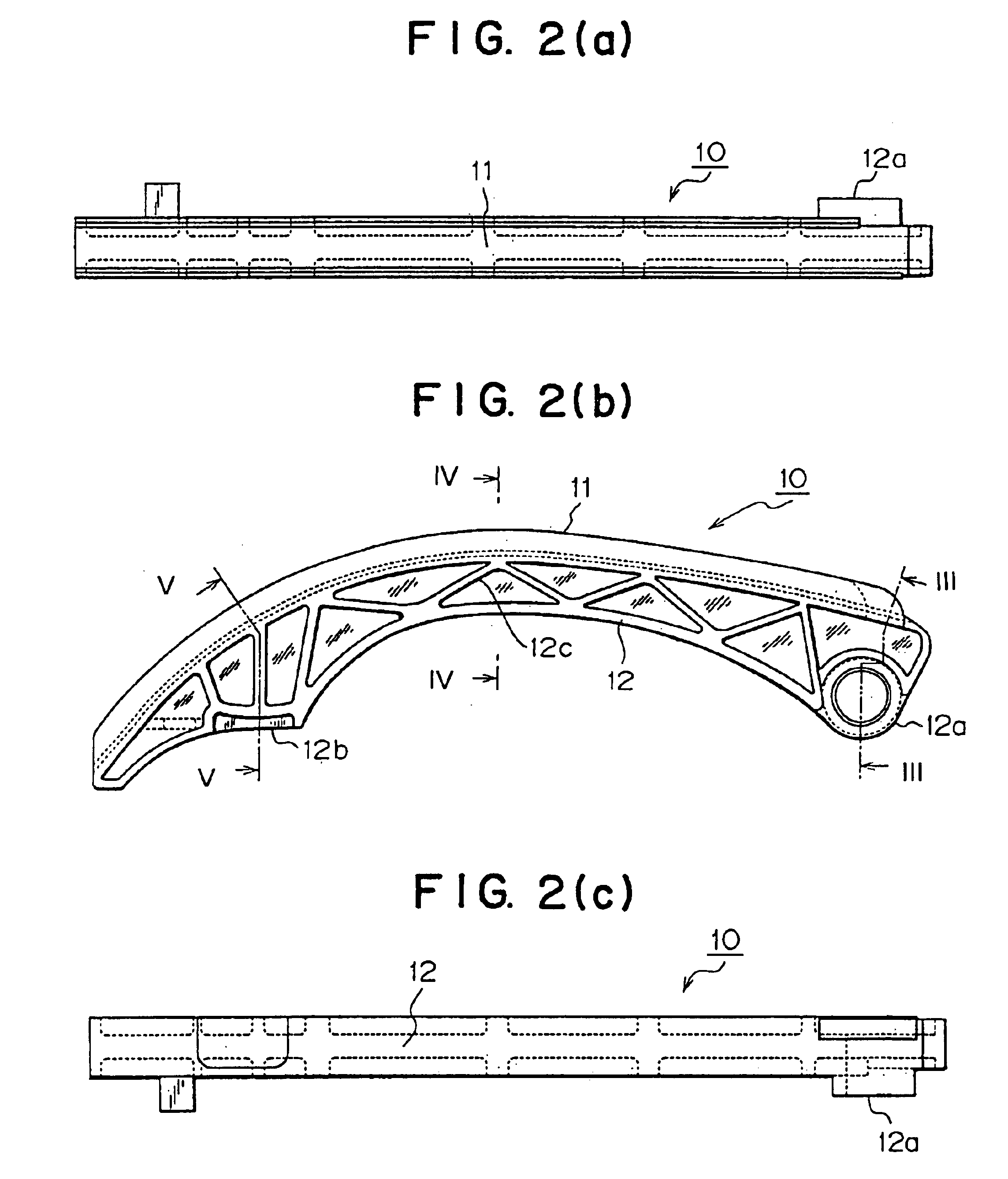 Sandwich-molded guide for transmission device