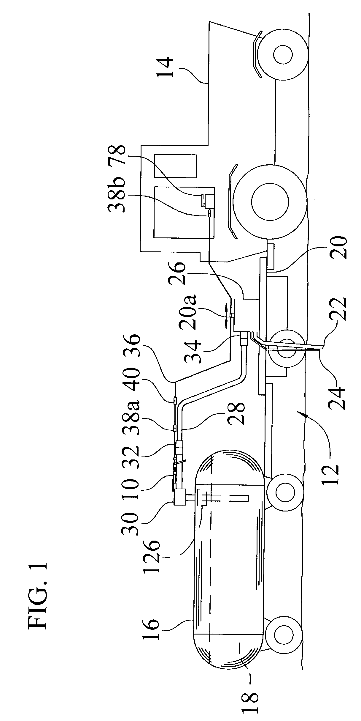 Safety system for mobile anhydrous ammonia fertilizer system