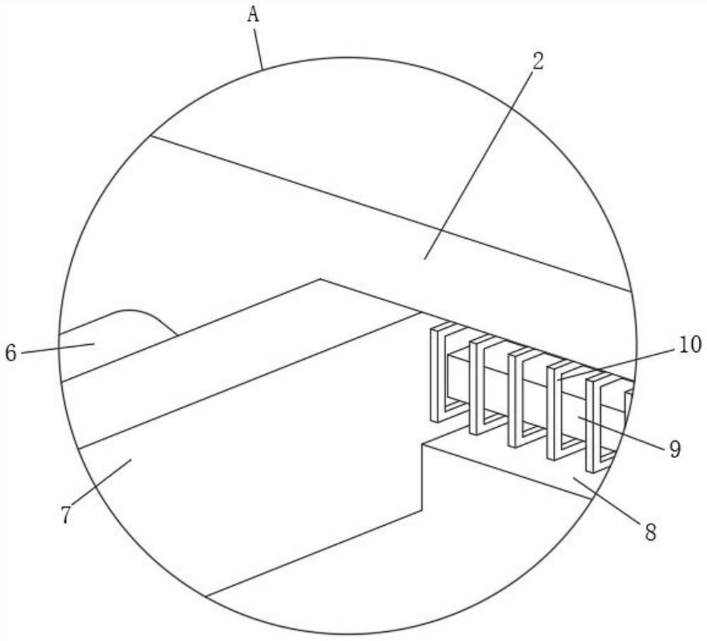 Wallpaper blade coating mechanism for wallpaper production line