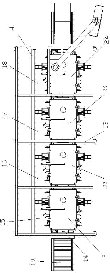 A continuous vacuum welding furnace and its welding method