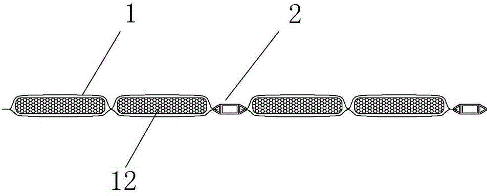Connecting clips, living article containing capsule-core materials and preparation method of living article