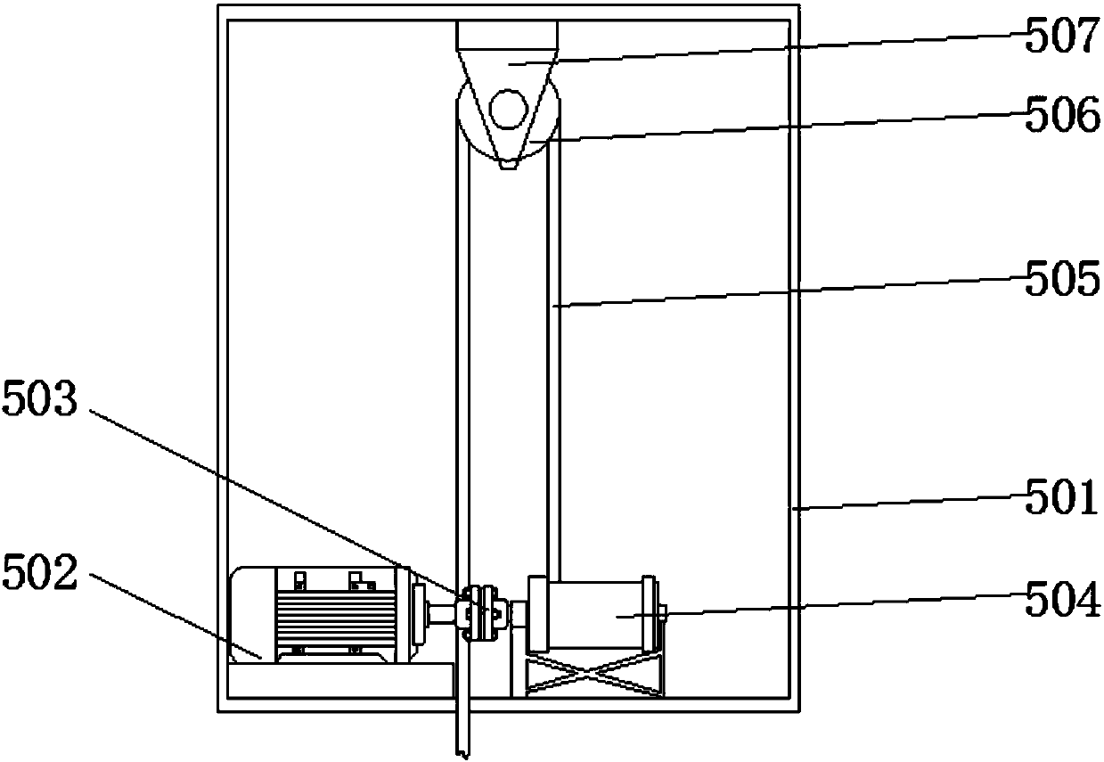 Conveying device for electric heating pipe of water heater