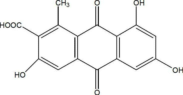 Method for extracting laccaic acid