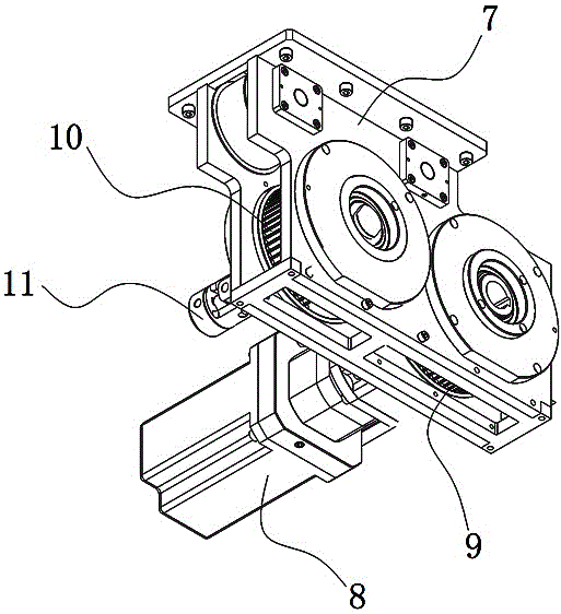 Automatic transfer equipment used for yarn roll