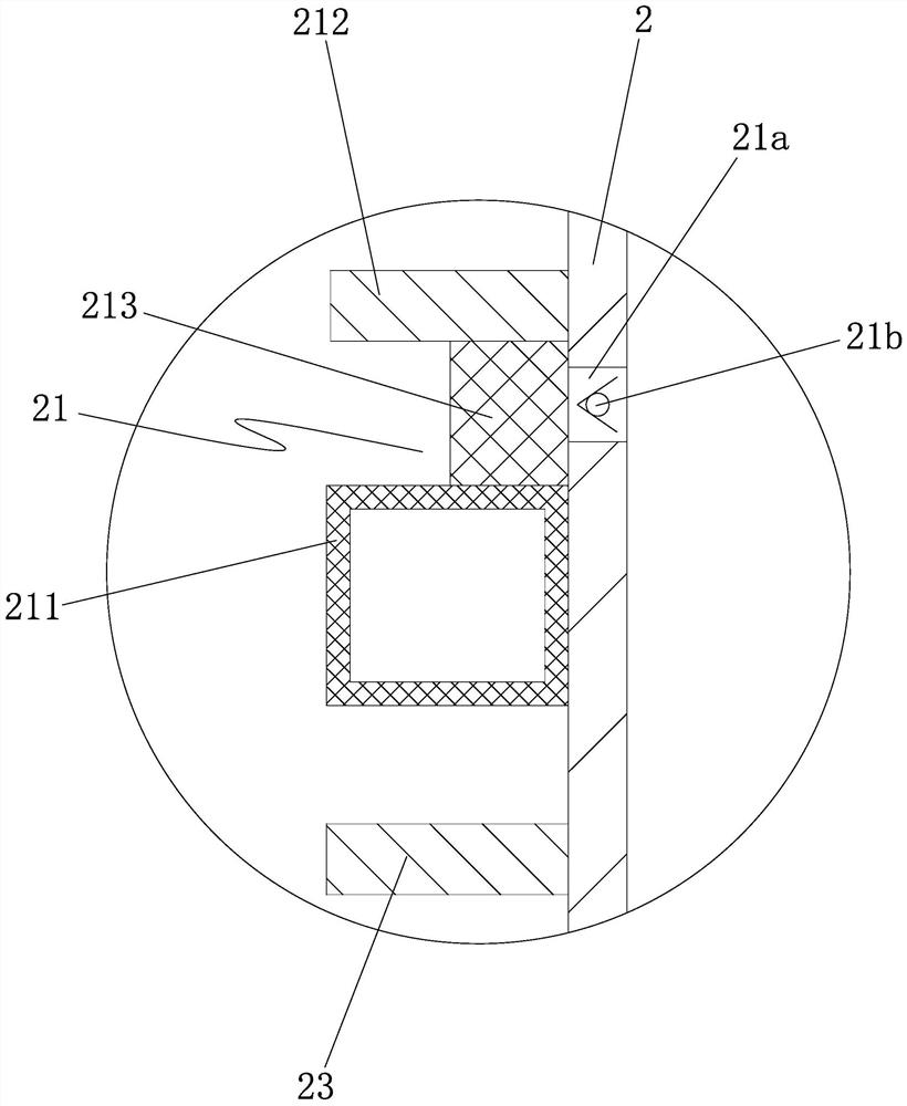 Secondary water supply system for high-rise water supply