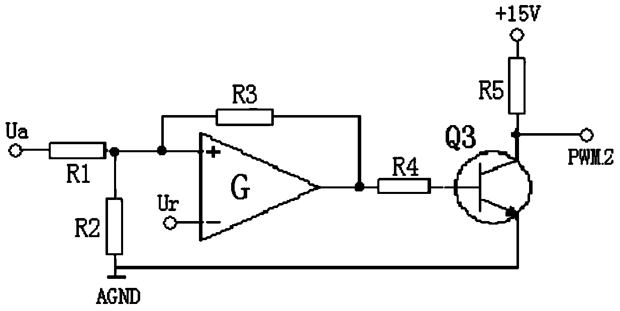 Brushless direct-current generator excitation circuit