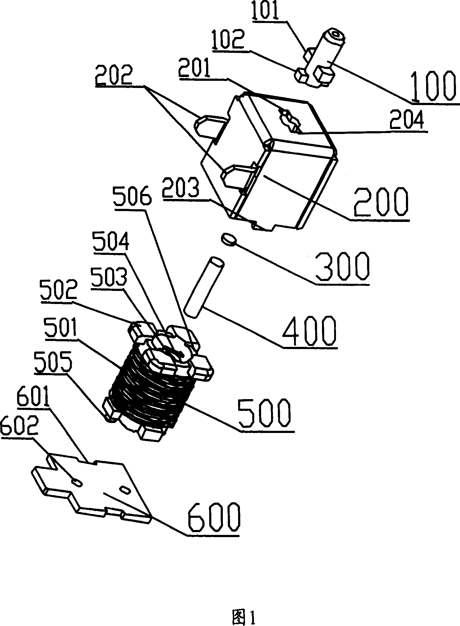 Electrical control fluid flow adjusting device