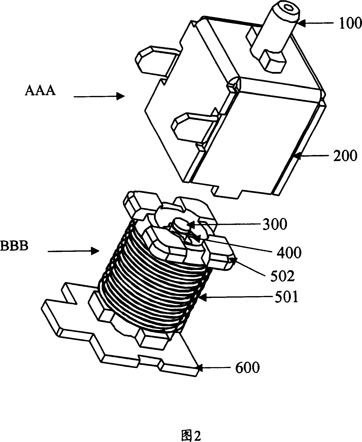 Electrical control fluid flow adjusting device