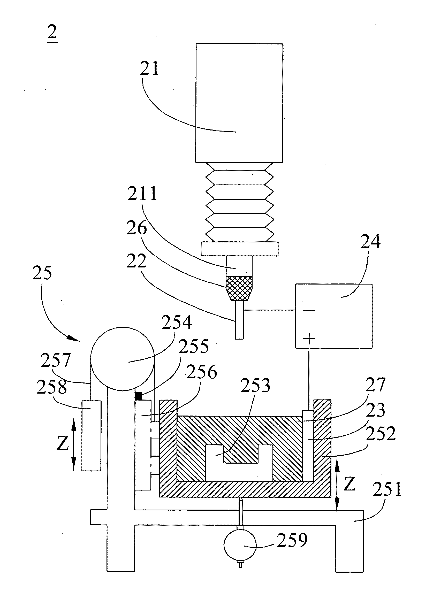 Apparatus and method for magnetic field assisted electrochemical discharge machining