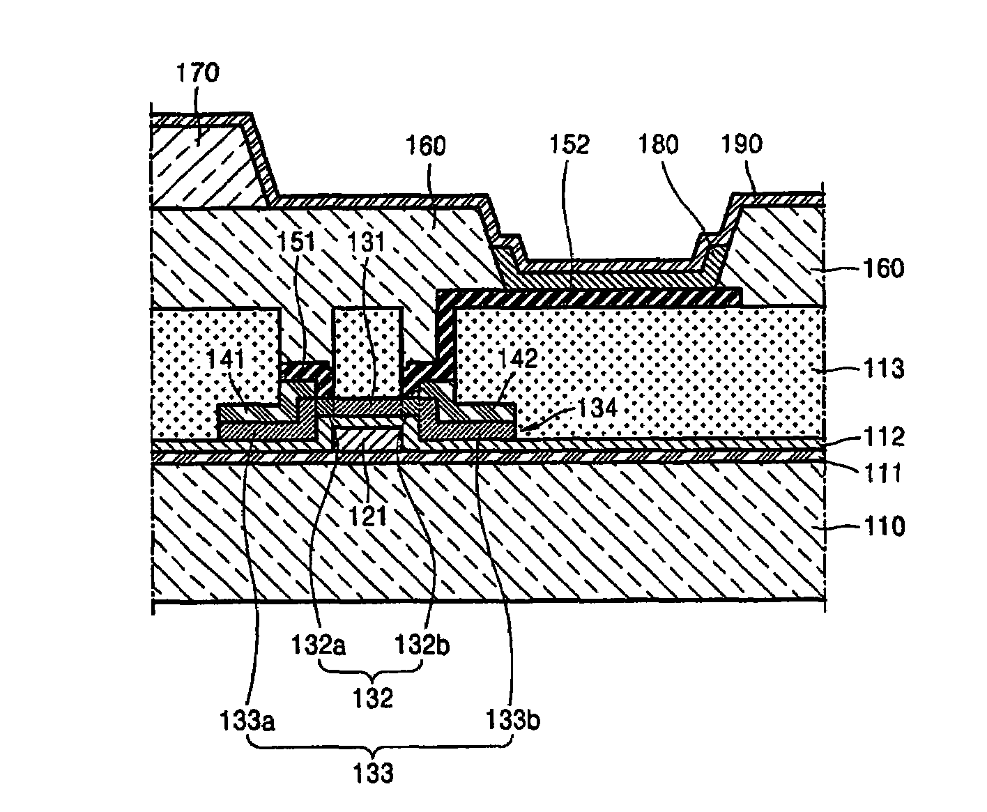 Thin film transistor, organic light emitting display device including the same, and method of manufacturing the organic light emitting display device