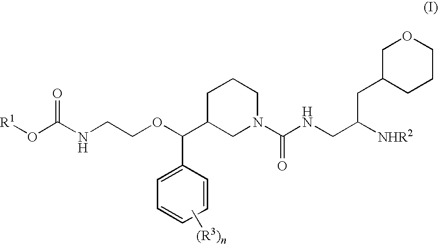 Piperidine renin inhibitors