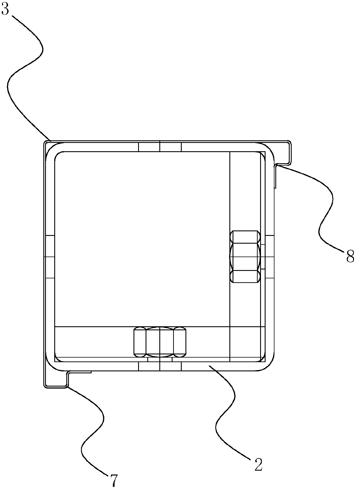 Glass installation assembly and method for installing elevator hoistway on external wall