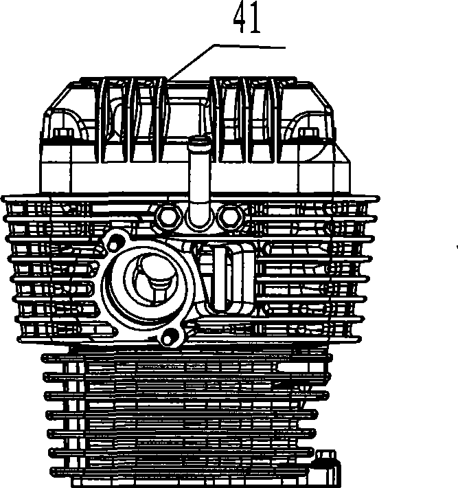 Motorcycle engine