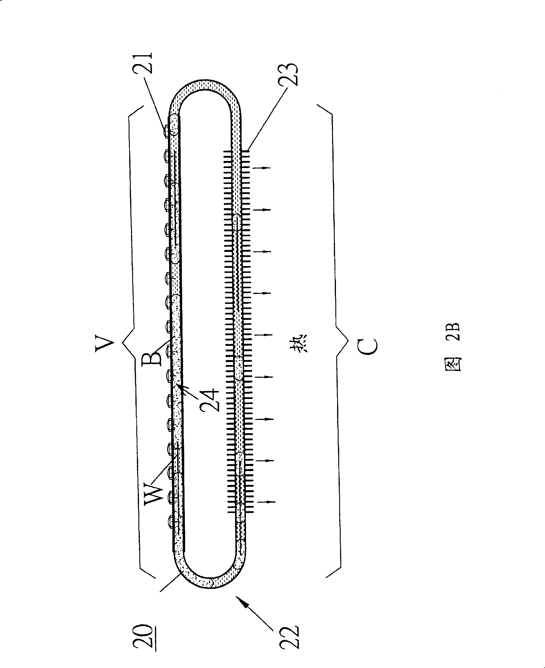 Light emitting diode radiating module and applied display apparatus