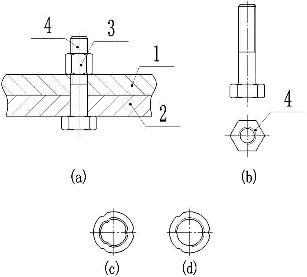 Lock bolt for groove