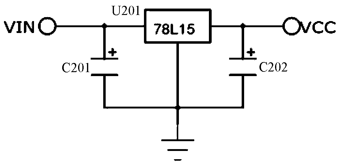 Input overvoltage protection circuit and overvoltage protection method for LLC power supply