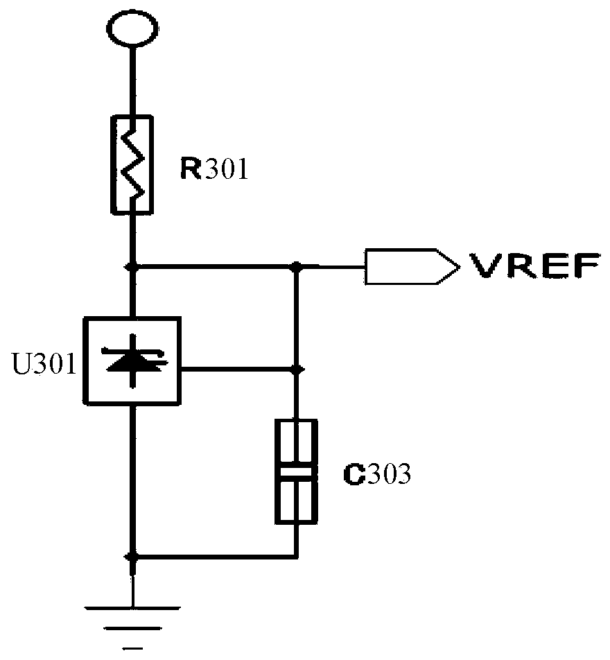 Input overvoltage protection circuit and overvoltage protection method for LLC power supply